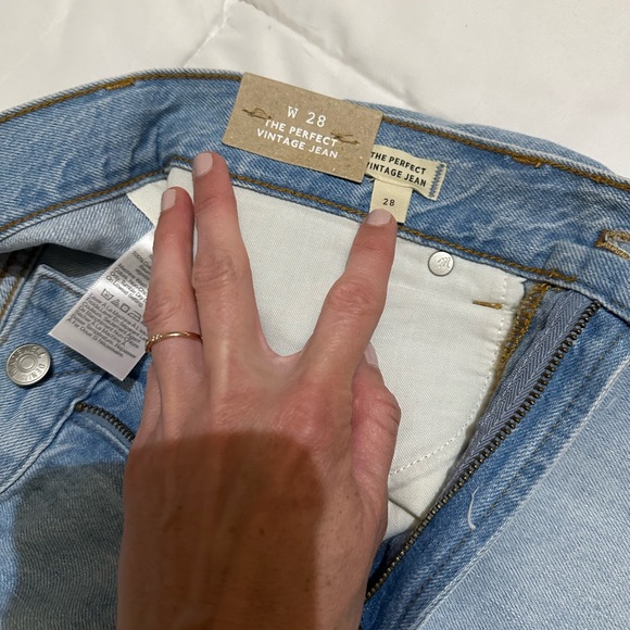 NWT Madewell The Perfect Vintage Jean Size 28 - Picture 9 of 10